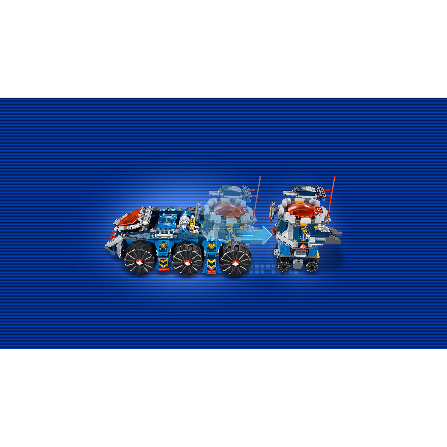 Конструктор LEGO Nexo Knights Башенный тягач Акселя (70322) - фото 7