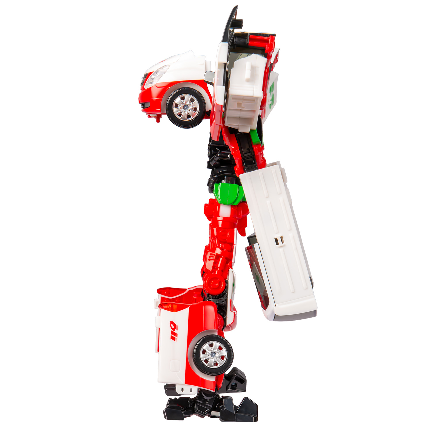 Игрушка Hello Carbot Hello Carbot Dandy Ambulance трансформер 25см свет и звук S1 42902 - фото 6