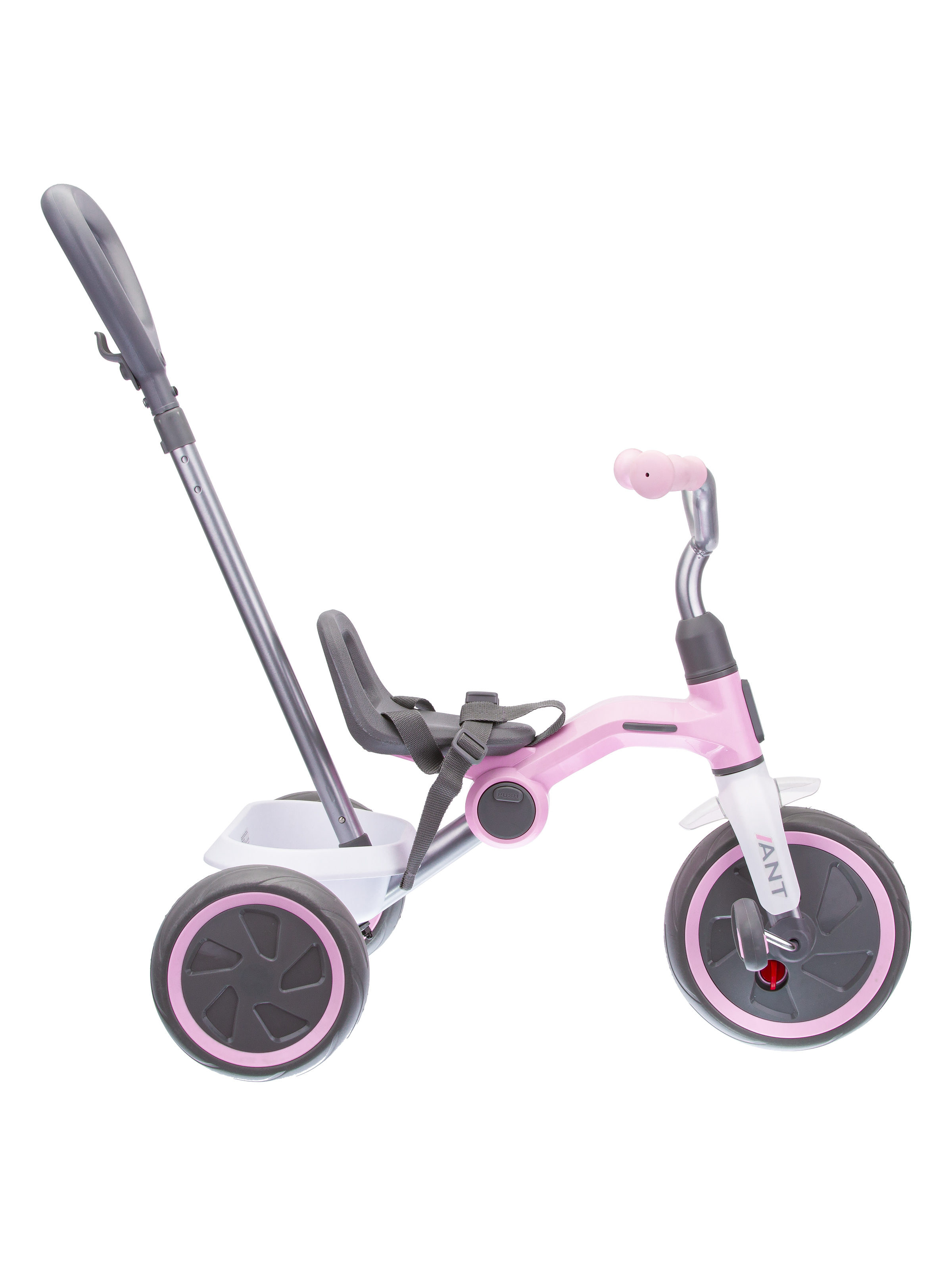 Велосипед трехколесный Q-Play розовый - фото 7