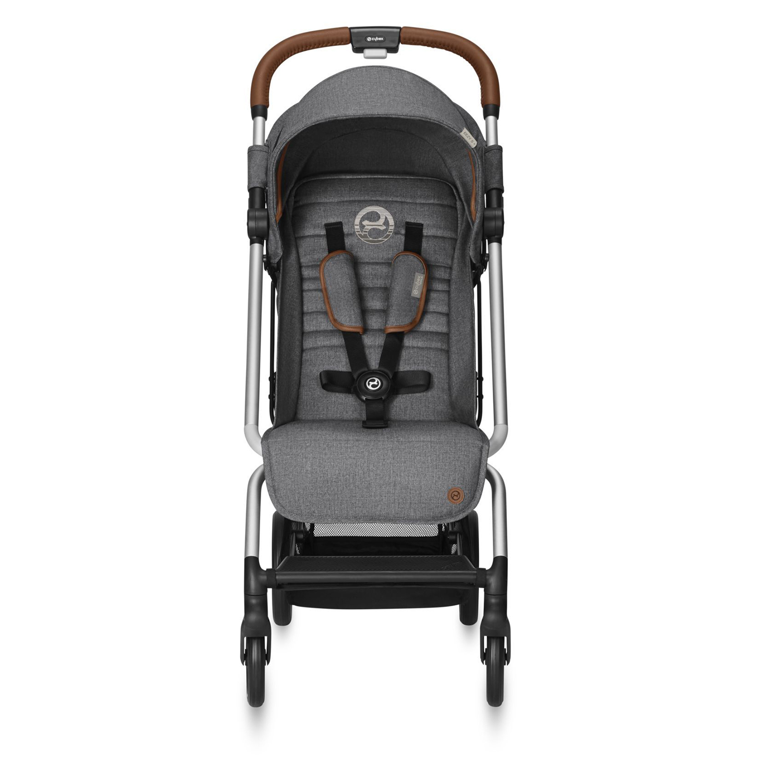 Коляска Cybex Eezy S Plus Denim Manhattan Grey - фото 2