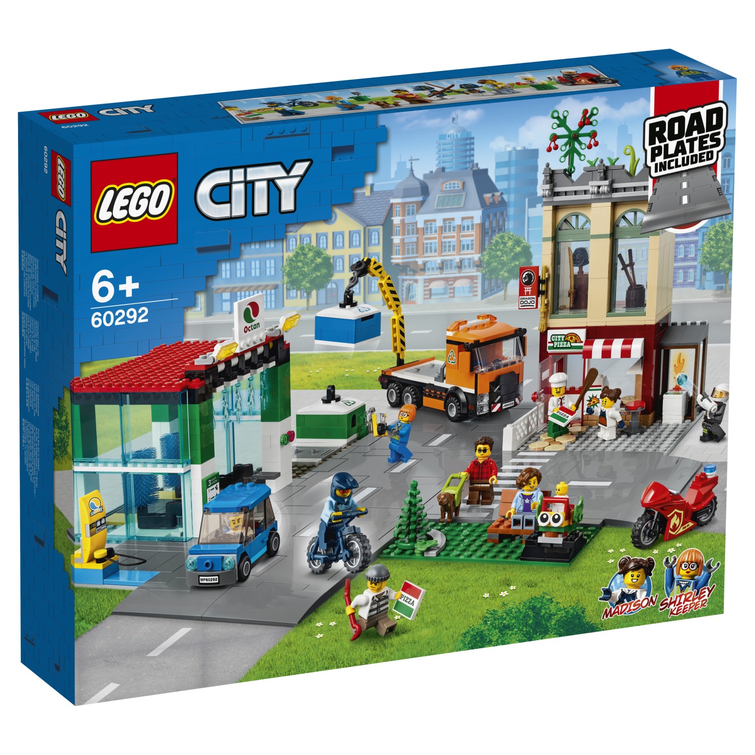 Конструктор LEGO My City Центр города 60292 купить по цене 5999 ₽ в  интернет-магазине Детский мир