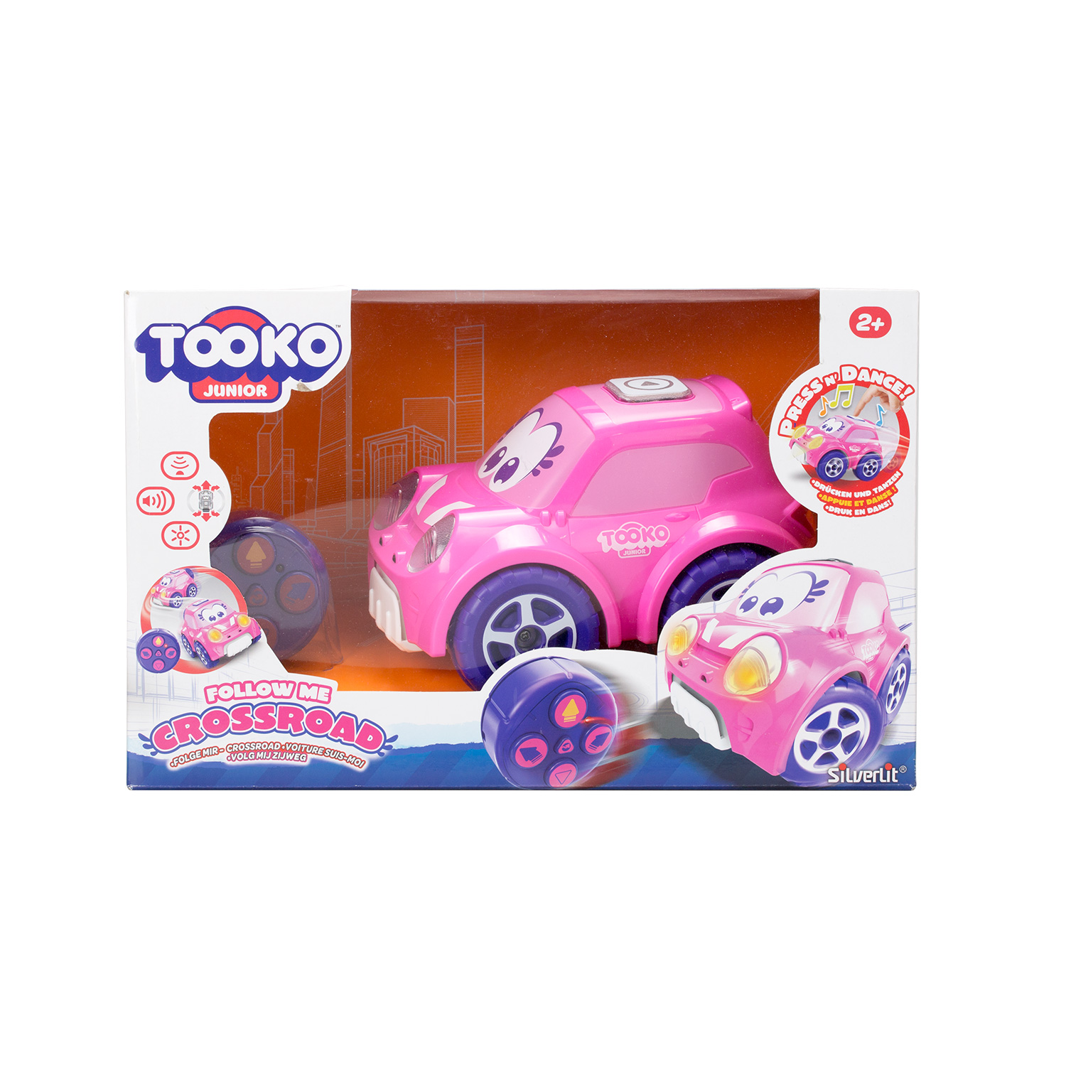 Игрушка Tooko Внедорожник ИК следуй за мной Розовый 81477 - фото 6