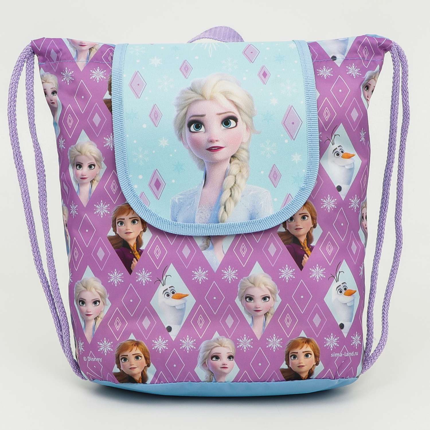 Рюкзак Disney детский СР-01 29*21.5*13.5 Холодное Сердце «Эльза» - фото 2