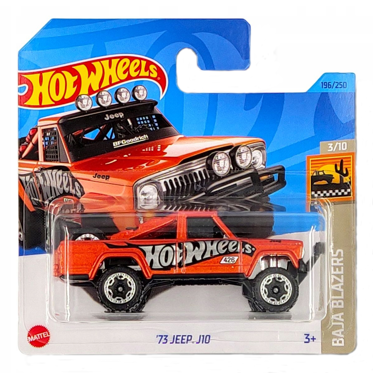 Пикап Hot Wheels Jeep 1:64 без механизмов 5785-A196-HKG61 - фото 3