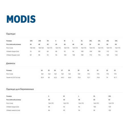 Джинсы MODIS