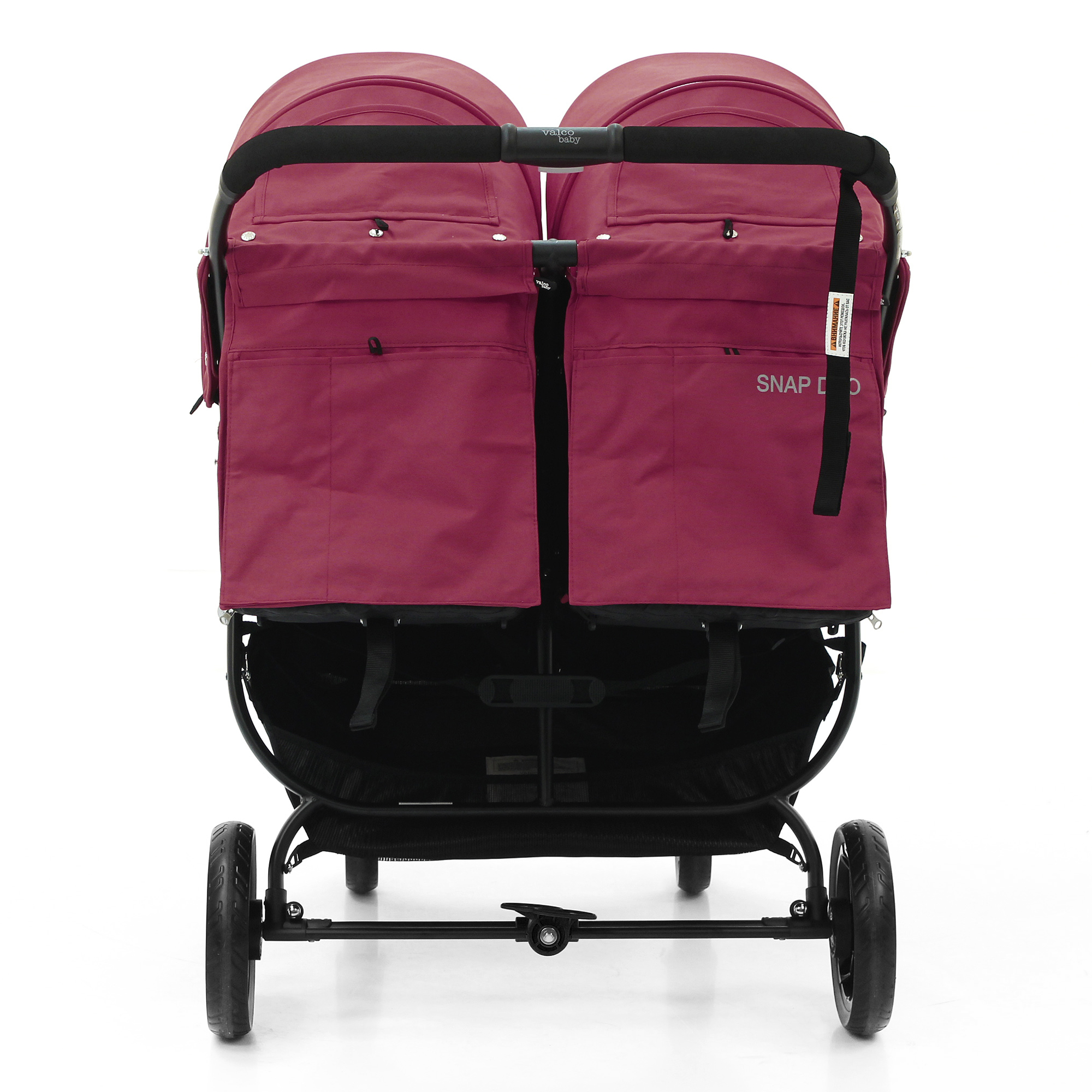 Коляска для двойни Valco baby Snap Duo Wine - фото 11