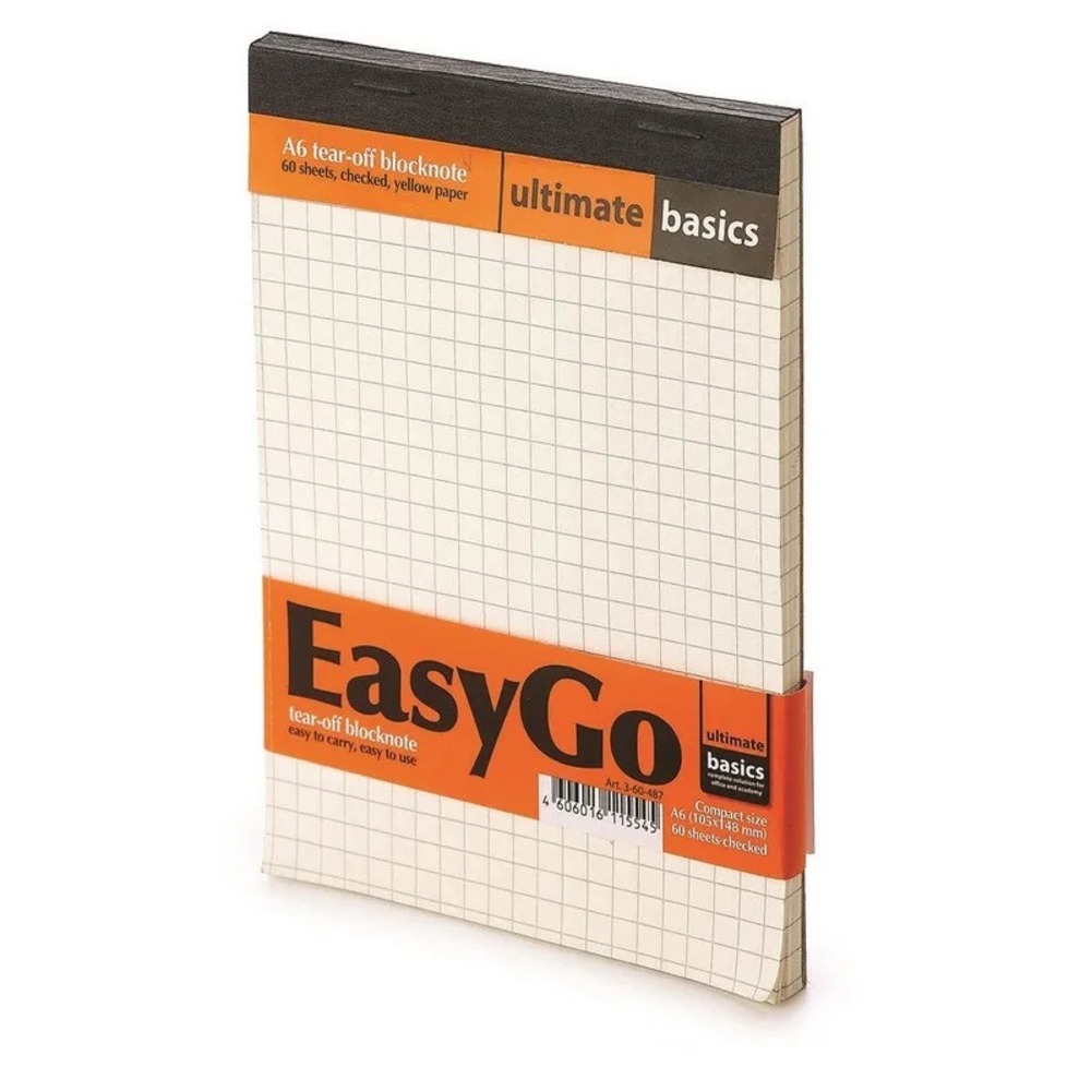 Блокнот АЛЬТ ULTIMATE BASICS EasyGo А6 60л 3-60-487 - фото 1