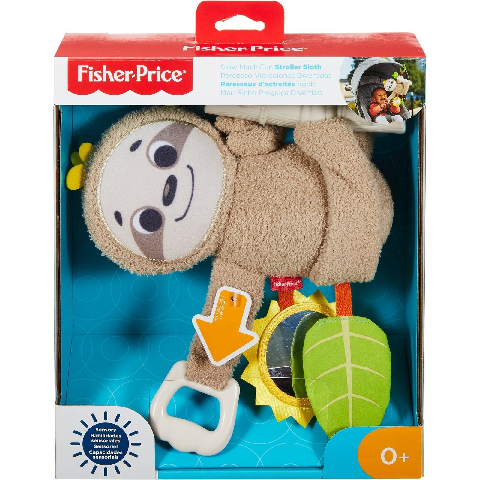 Подвеска Fisher Price Ленивец GHL39 купить по цене 1039 ₽ в  интернет-магазине Детский мир