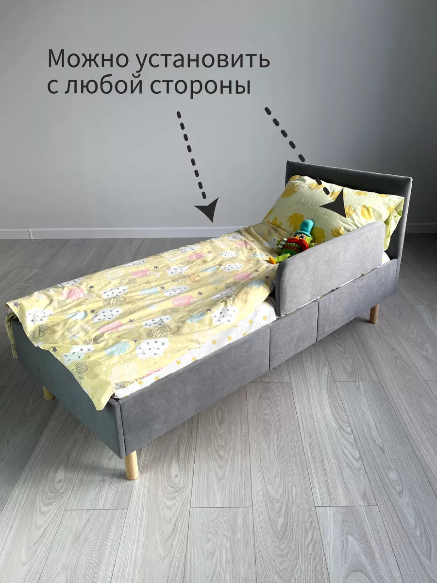 Кровать детская DIMDOMkids С мягким изголовьем - фото 10