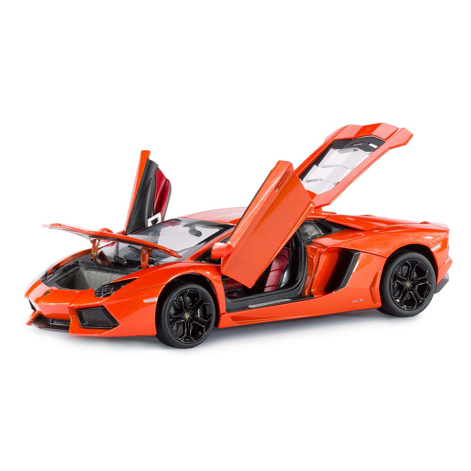 Машинка Rastar Lamborghini LP700 1:18 оранжевая 61300 - фото 2