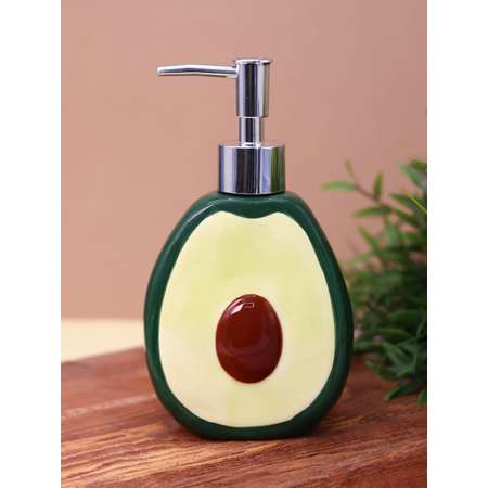 Дозатор керамический iLikeGift Avocado для жидкого мыла