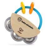 Музыкальная игрушка 2 в 1 HAPE бубен и погремушка для малышей