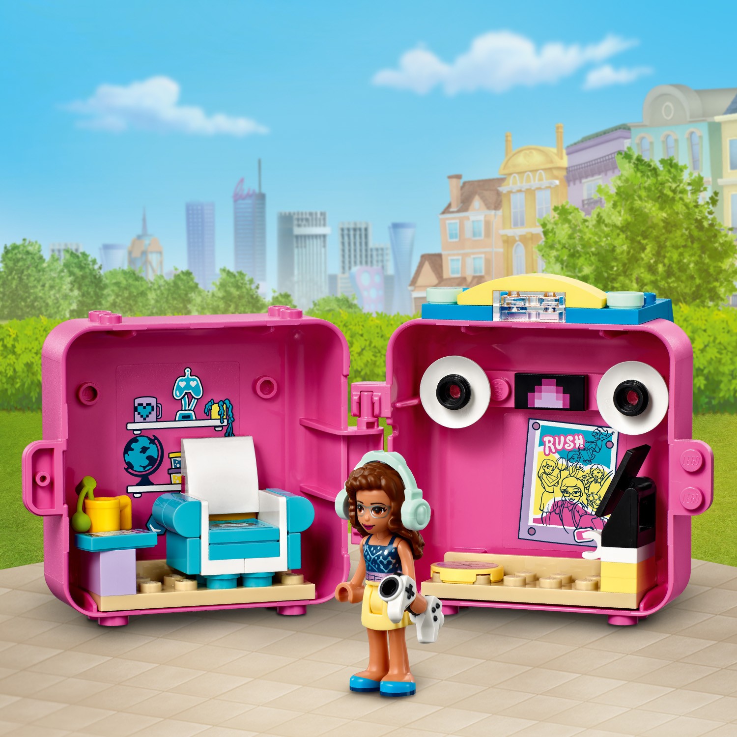 Конструктор LEGO Friends Кьюб Оливии для игр 41667 - фото 4