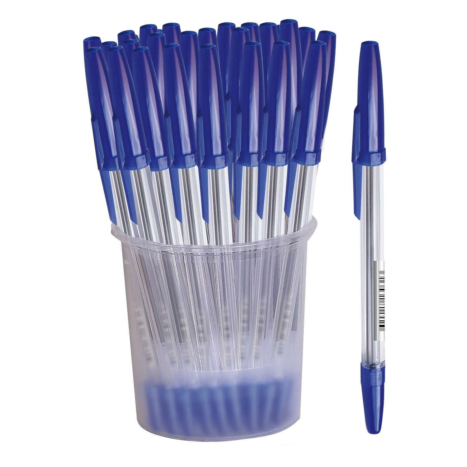 Ручка шариковая Erhaft 0.7мм Синяя РО20ДМ - фото 3