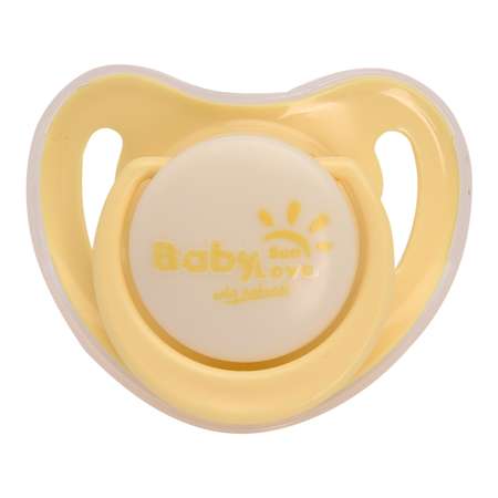 Пустышка Baby Sun Care сил 3-6 мес