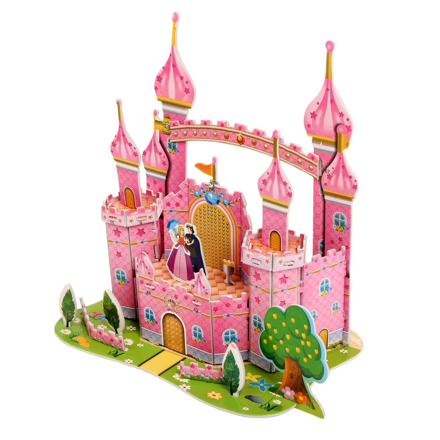 Сборная модель Sima-Land 3D Замок принцессы - фото 2