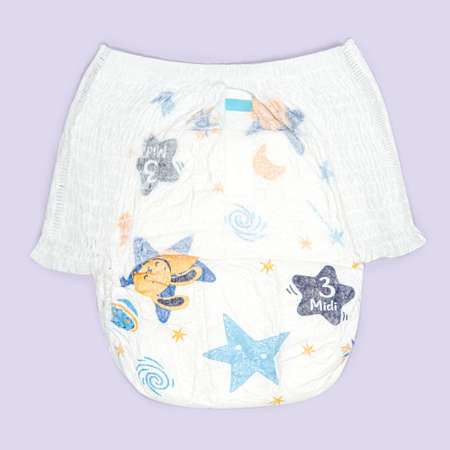 Трусики BabyGo ночные 3 (6-10 кг) 36 шт.