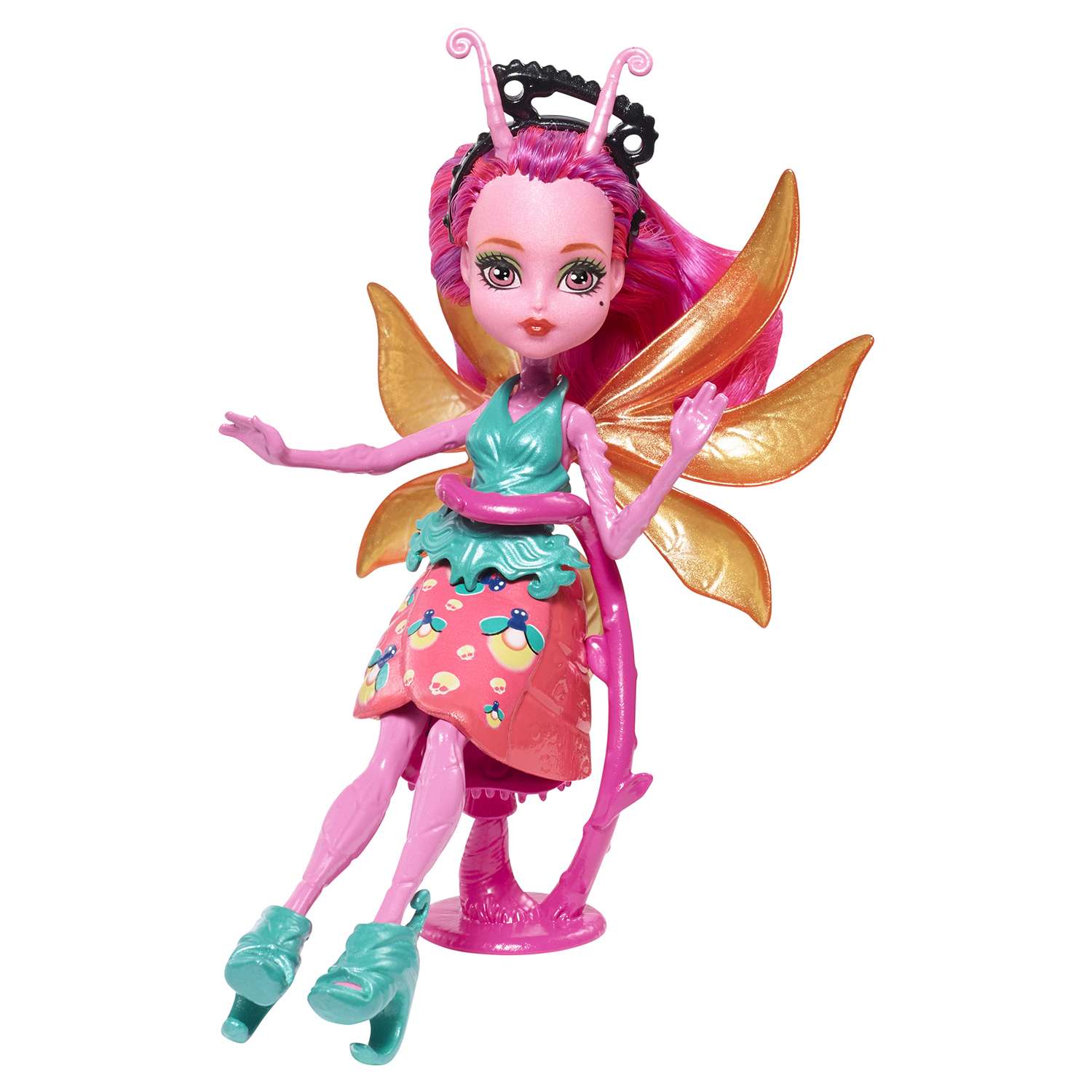 Мини-кукла Monster High Цветочные монстрики с питомцами FCV50 FCV47 - фото 5