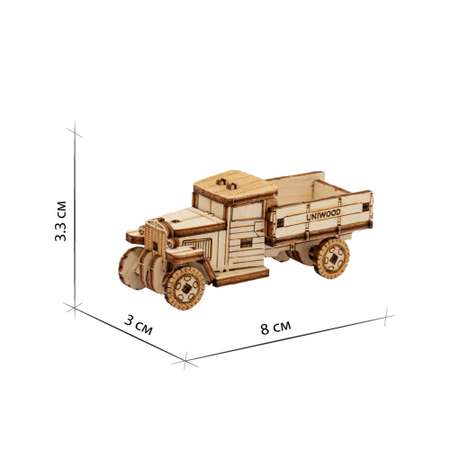 Набор деревянных конструкторов Uniwood Военная техника Победы 7 в 1