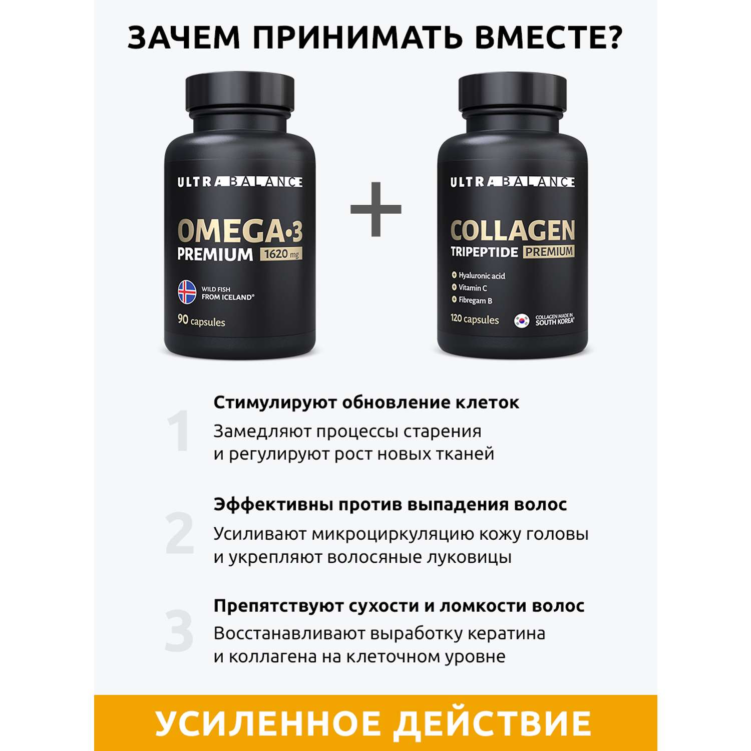 Ultrabalance collagen tripeptide premium капсулы отзывы