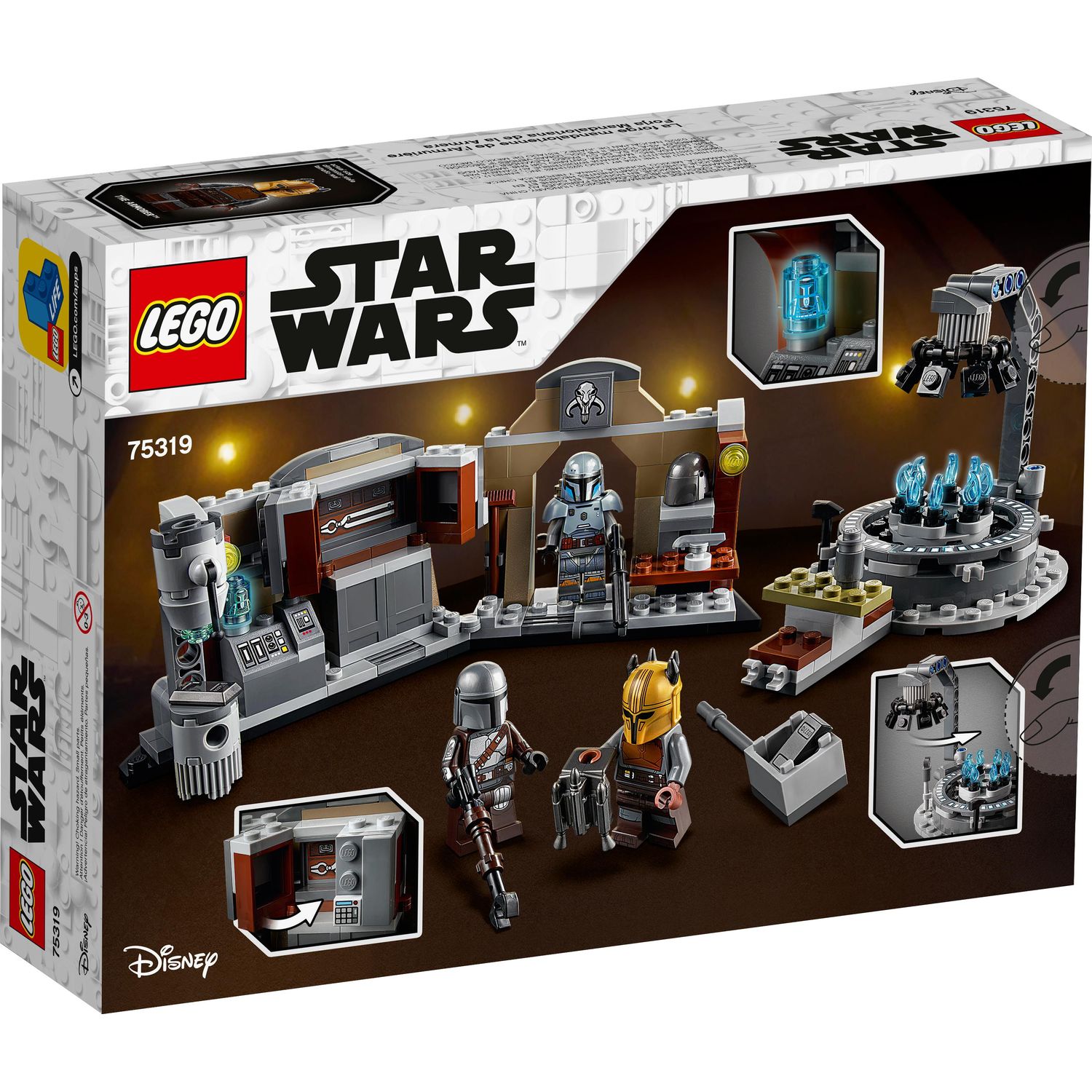 Конструктор LEGO Star Wars Мастерская Мандалорки-Кузнеца 75319 - фото 9