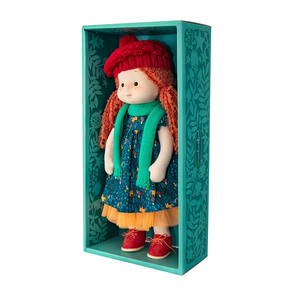 Мягкая кукла BUDI BASA Ива в шапочке и шарфе 38 см Minimalini Mm-Iva-02 Mm-Iva-02 - фото 10