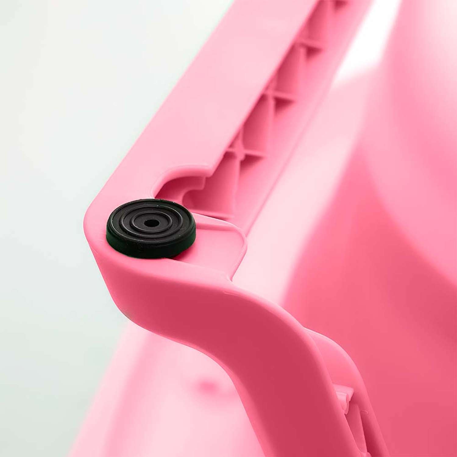 Ванночка складная детская WiMI с матрасиком розовая - фото 7