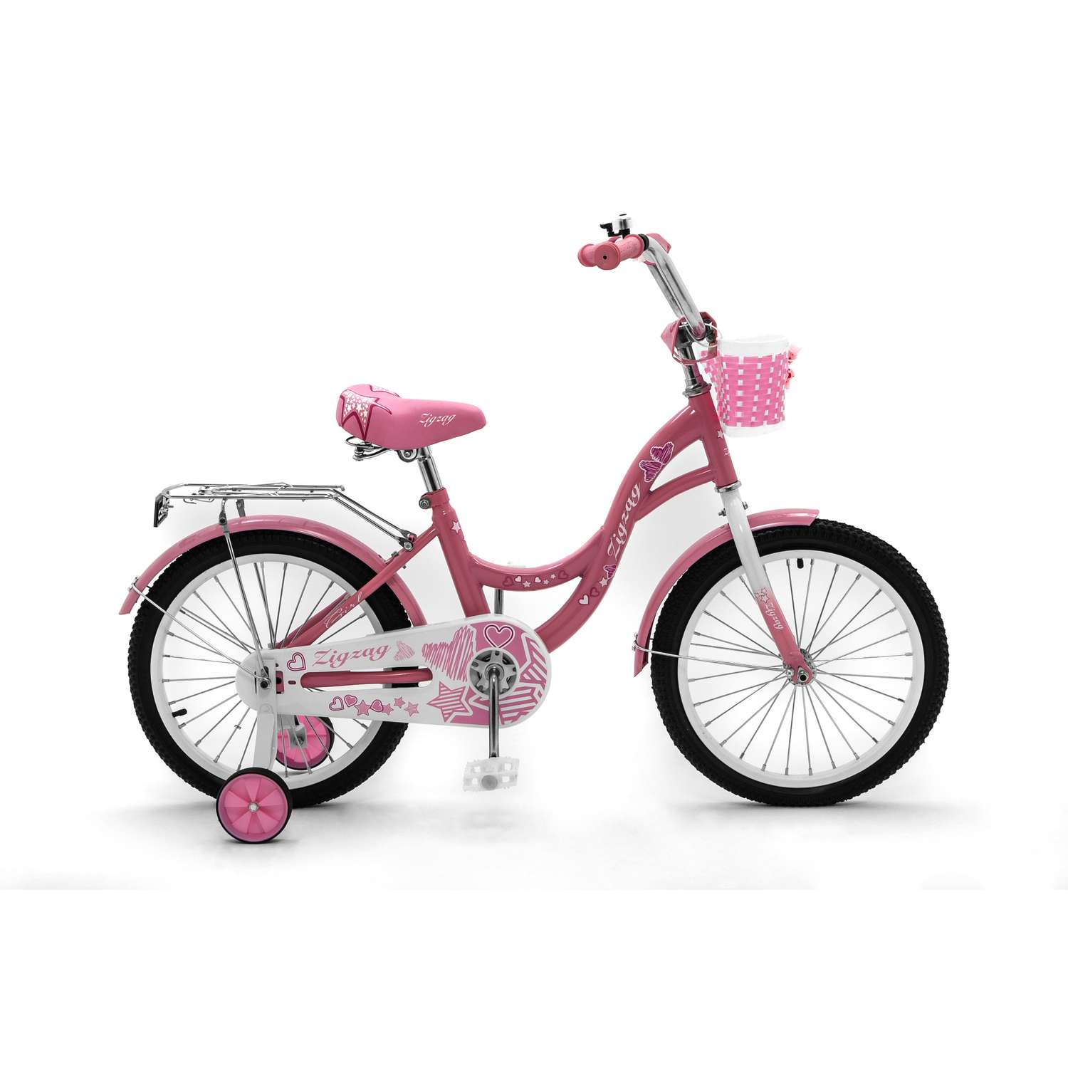 Велосипед ZigZag GIRL розовый 18 дюймов - фото 3