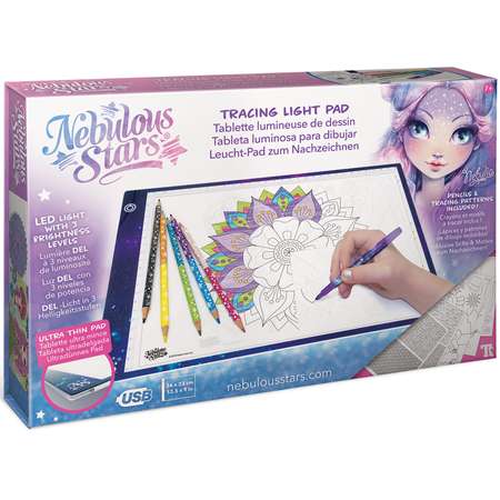 Набор для творчества Nebulous Stars детский световой планшет для рисования