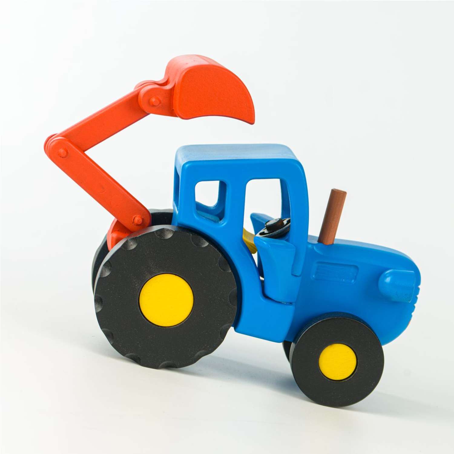 Игрушка Синий трактор с прицепом и животными - фото 12