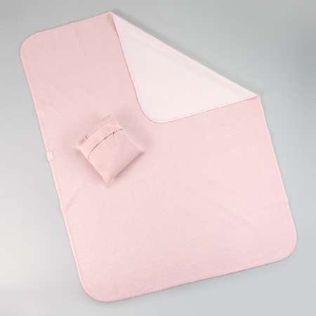Клеенка-пеленка многоразовая Mrs.Stretch Mr.Jersy непромокаемая цвет розовый 60х80 см