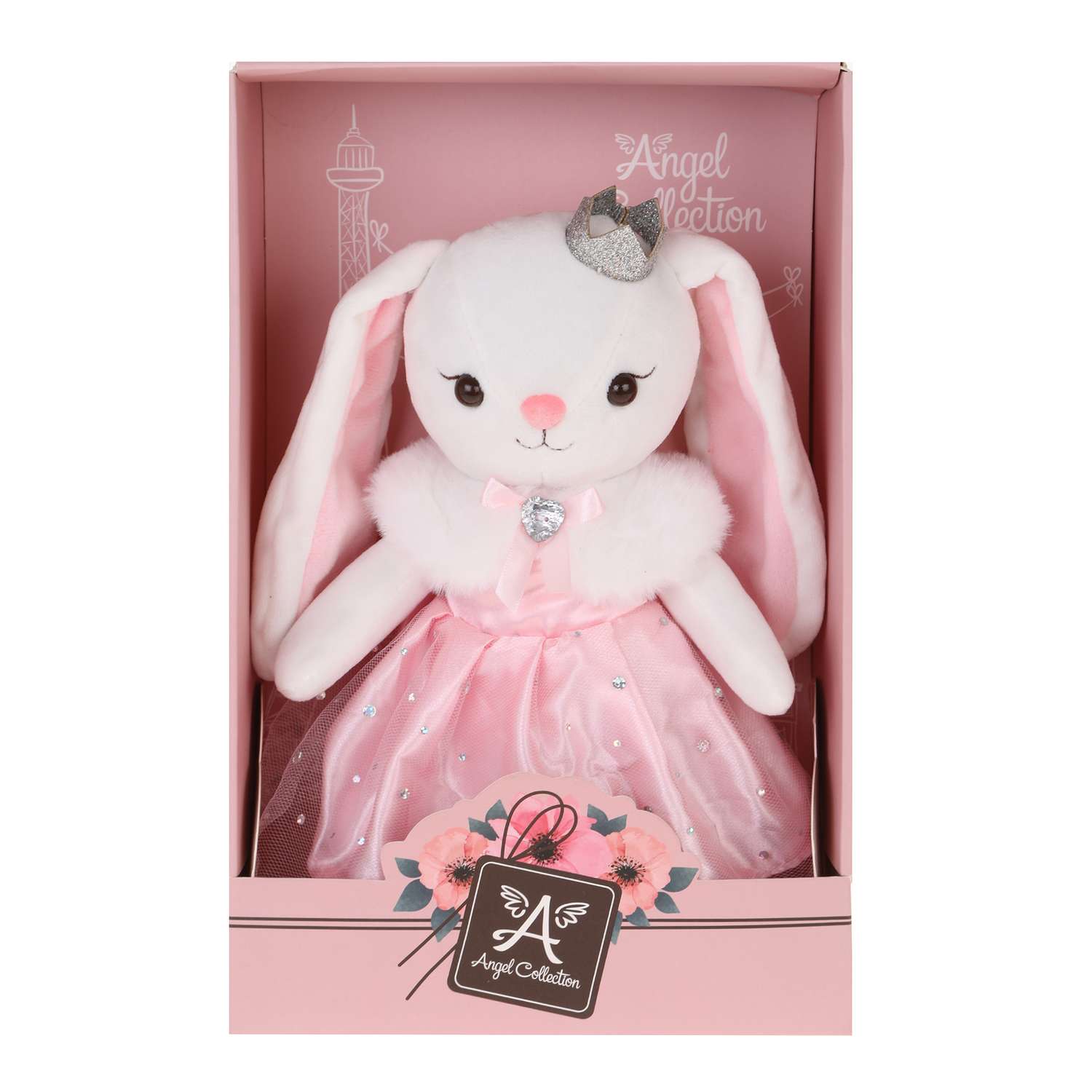Мягкая игрушка Angel Collection Зайка Мишель-принцесса - фото 2