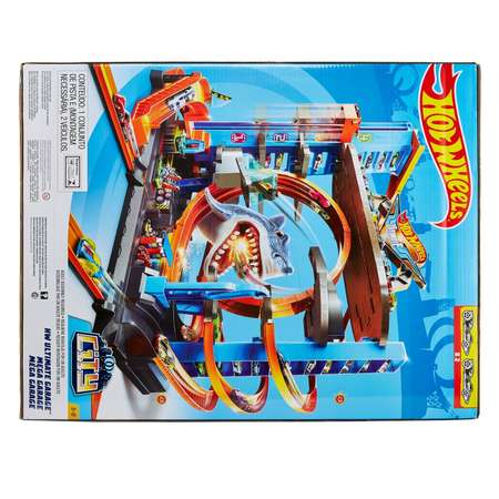 Набор игровой Hot Wheels Сити Невообразимый гараж FTB69