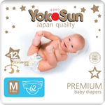 Подгузники YokoSun Premium 62 шт. M