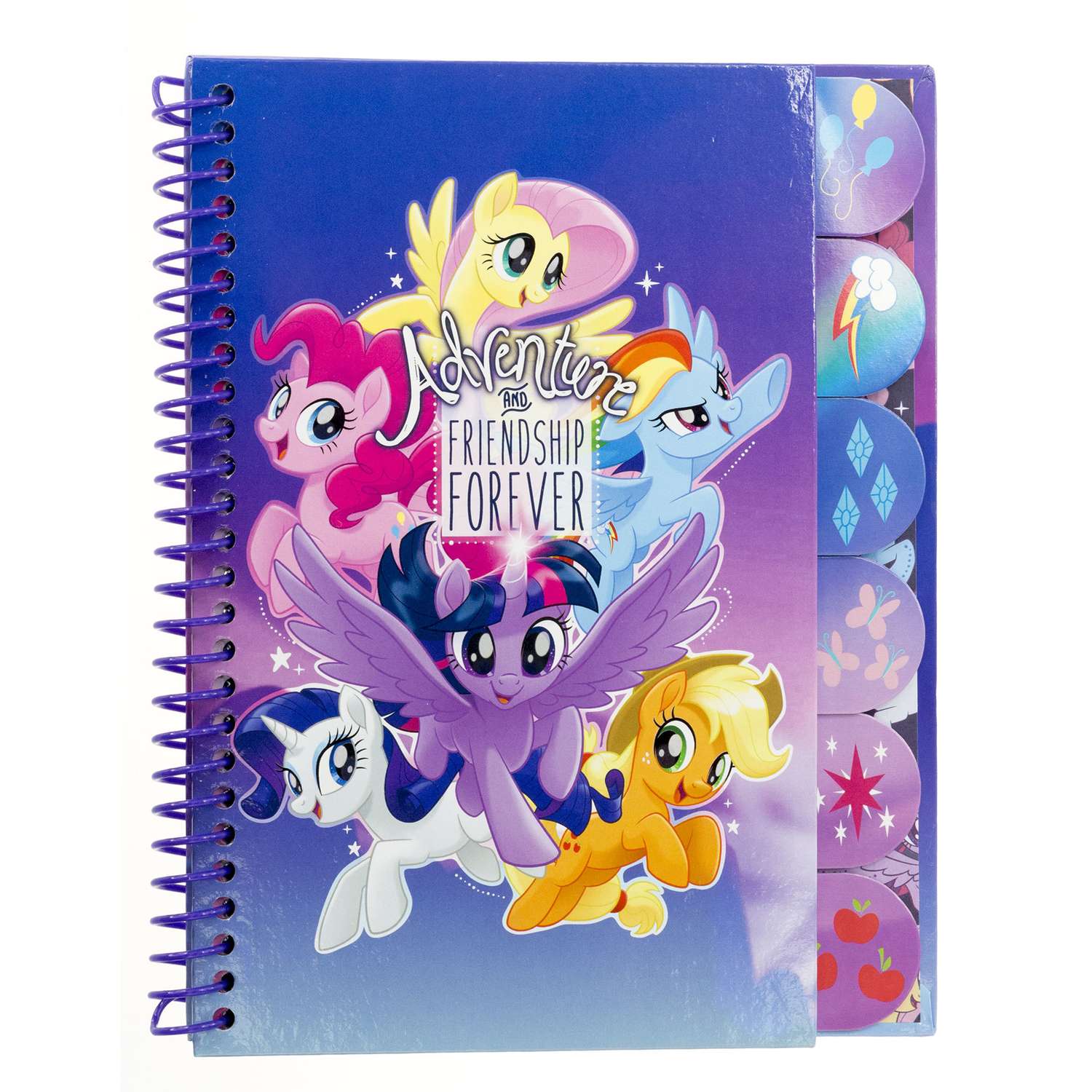Записная книжка Kinderline My Little Pony с цветными разделителями 60л MPFS-UA1-5037 - фото 1