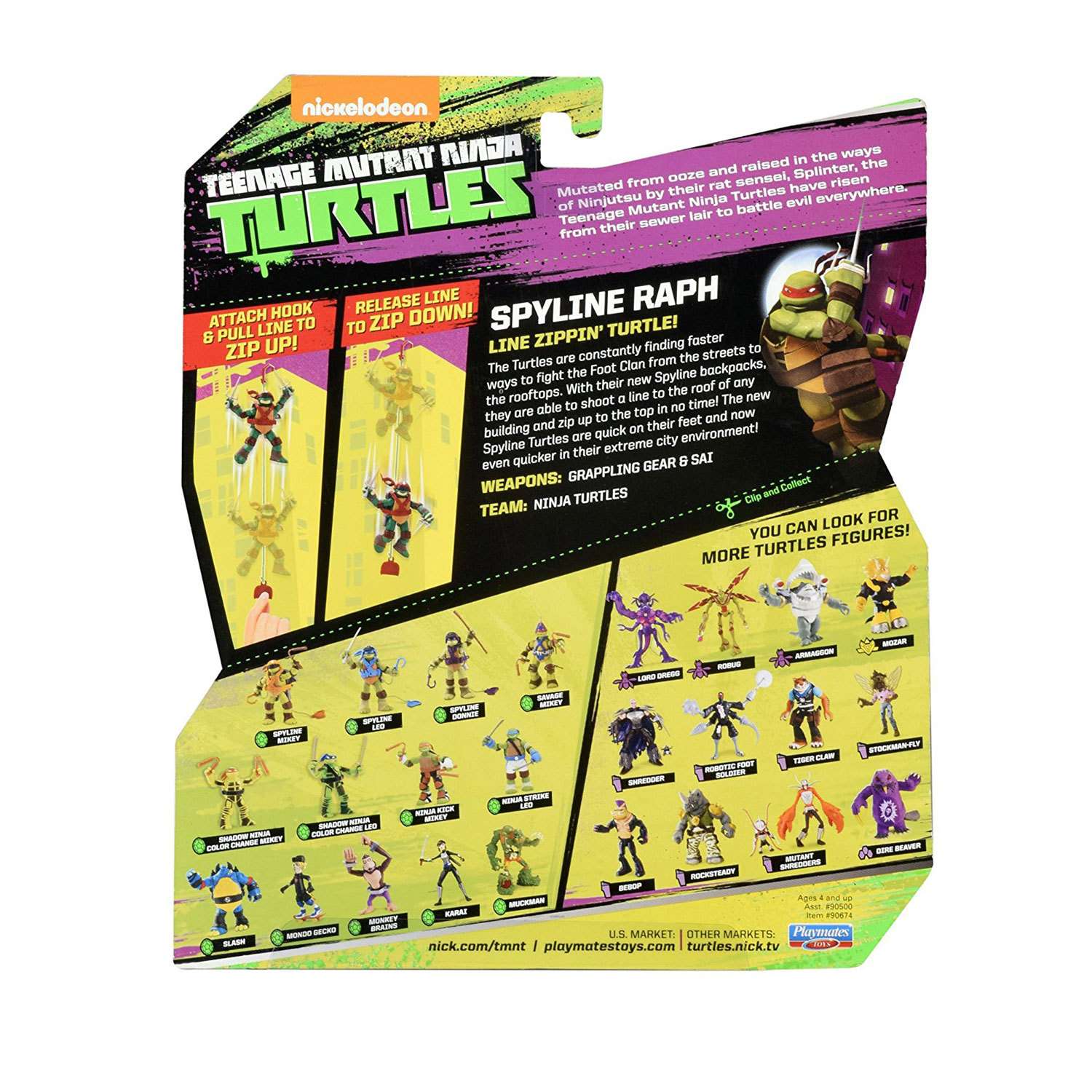 Черепашка ниндзя Ninja Turtles(Черепашки Ниндзя) Микеланджело-шпион 12 см - фото 3