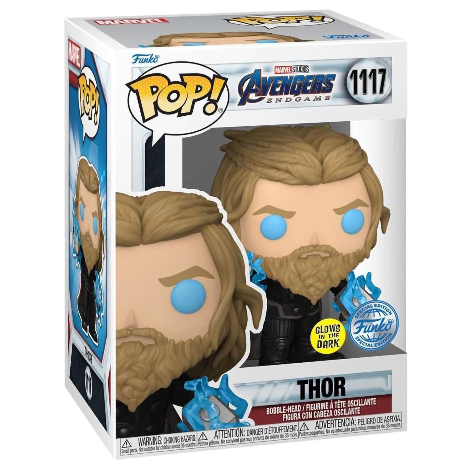 Фигурка Funko POP! Bobble Marvel Avengers Endgame Тор из Мстители - фото 3