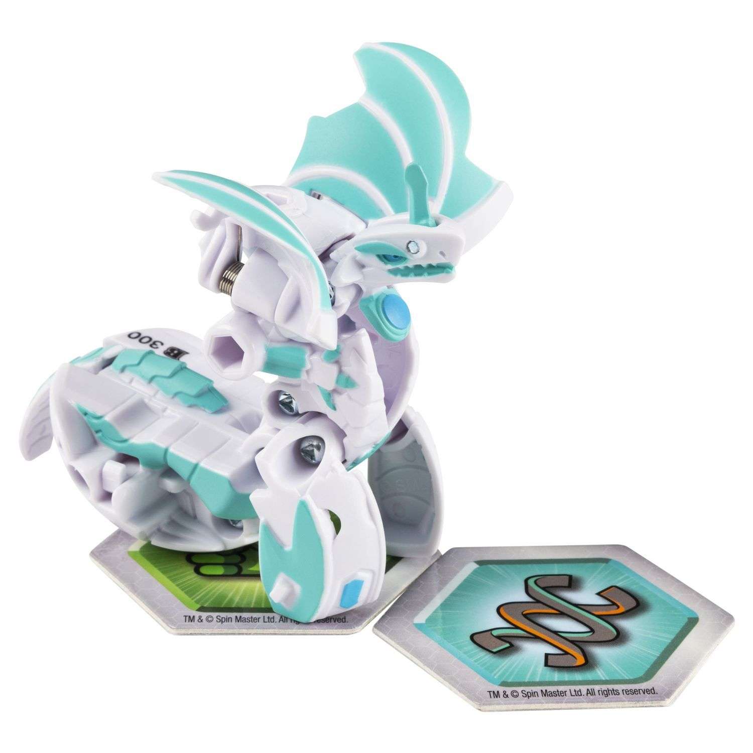 Фигурка-трансформер Bakugan S2 DragondV2 White 6055868/20124101 - фото 3