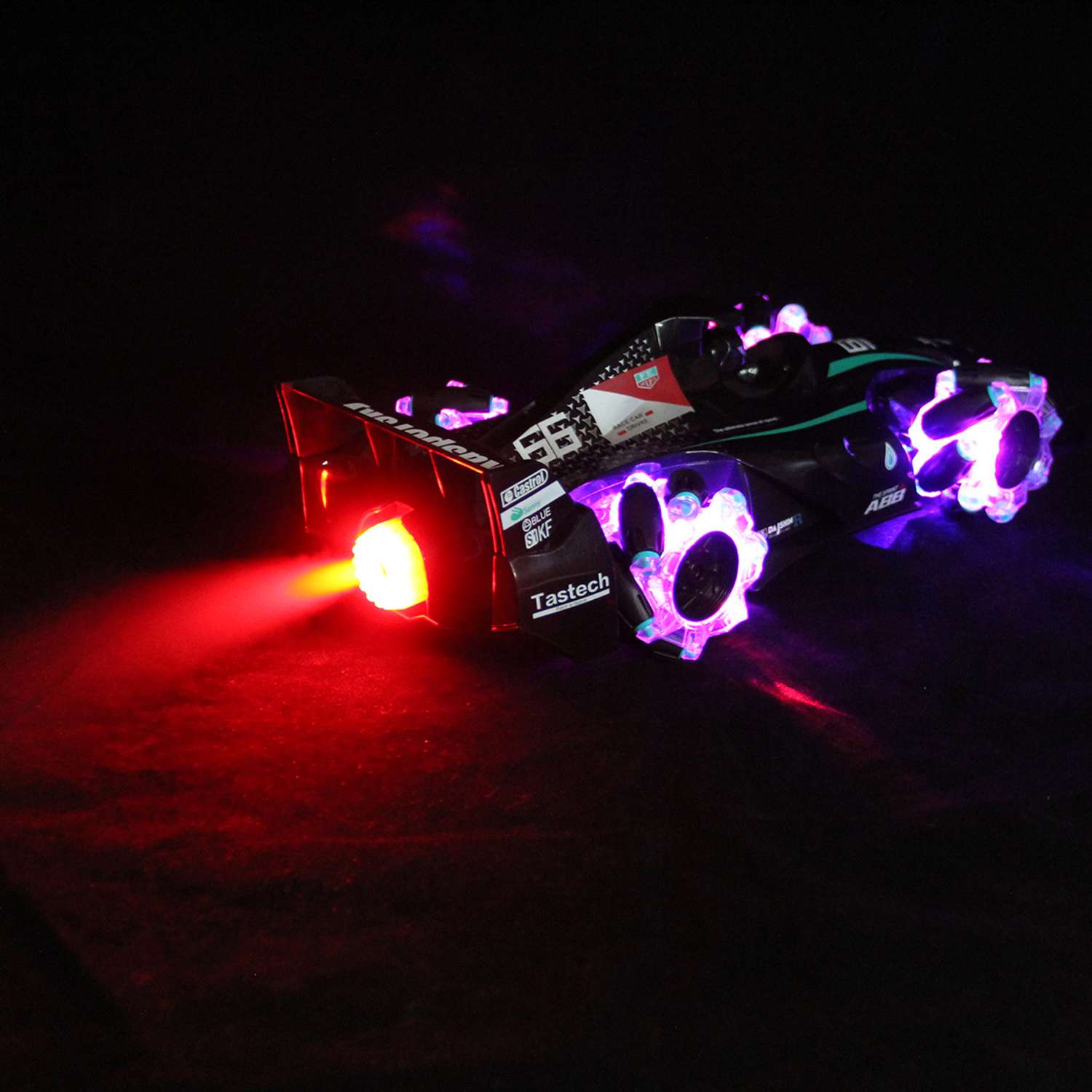 Машина на пульте управления Veld Co с функцией пара музыкой и подсветкой - фото 5