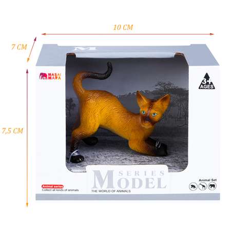 Игрушка фигурка Masai Mara Кошка На ферме MM212-199