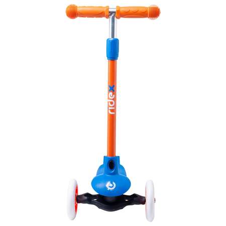 Самокат RIDEX трехколесный 3 wheels scooter Hero 120/80 blue/orange