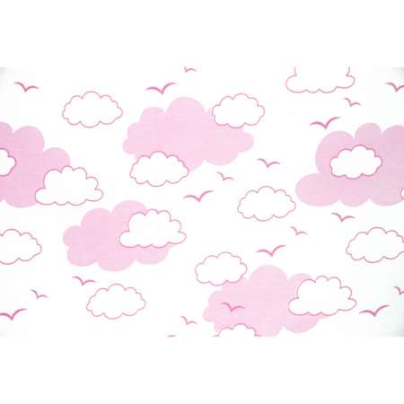 Комплект постельного белья Споки Ноки Облака Розовый 3предмета DMC111/6RO