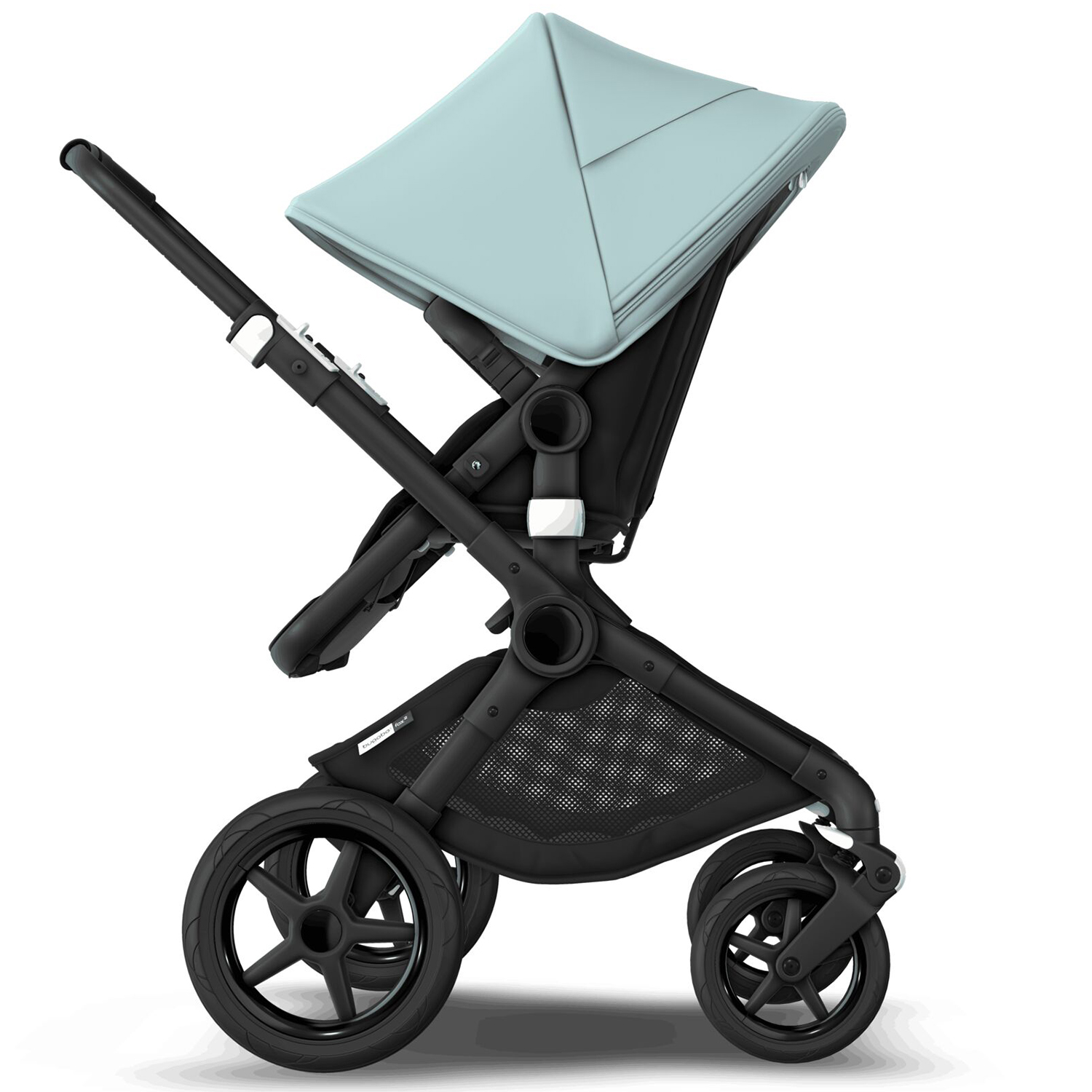 Коляска 2в1 Bugaboo Fox2 Complete Black Black-Vapor Blue - фото 8