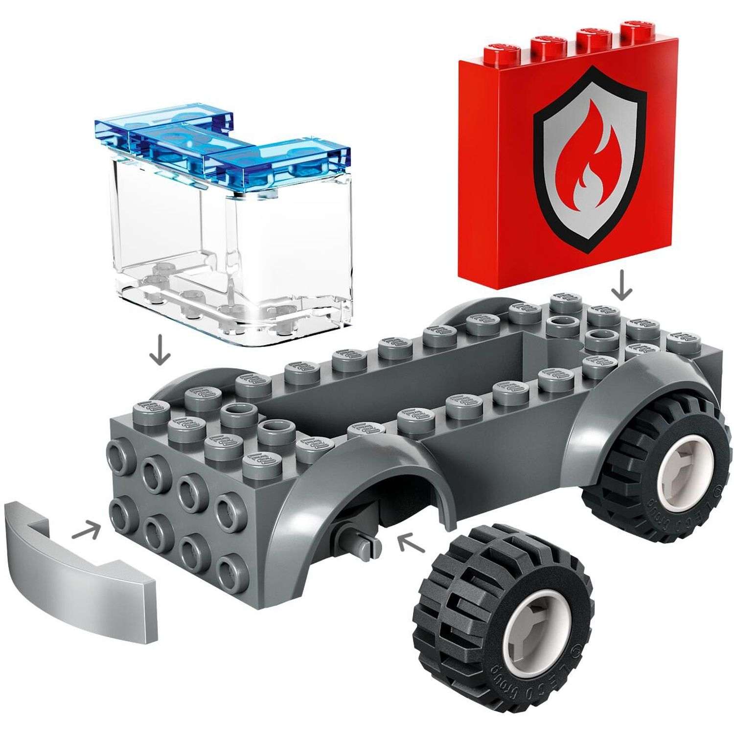 Конструктор LEGO City Пожарная часть и пожарная машина 60375 - фото 7