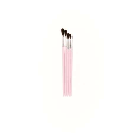 Кисти для рисования набор SwanAm Бабочки Пони № 1 2 3 4 5 цветная ручка