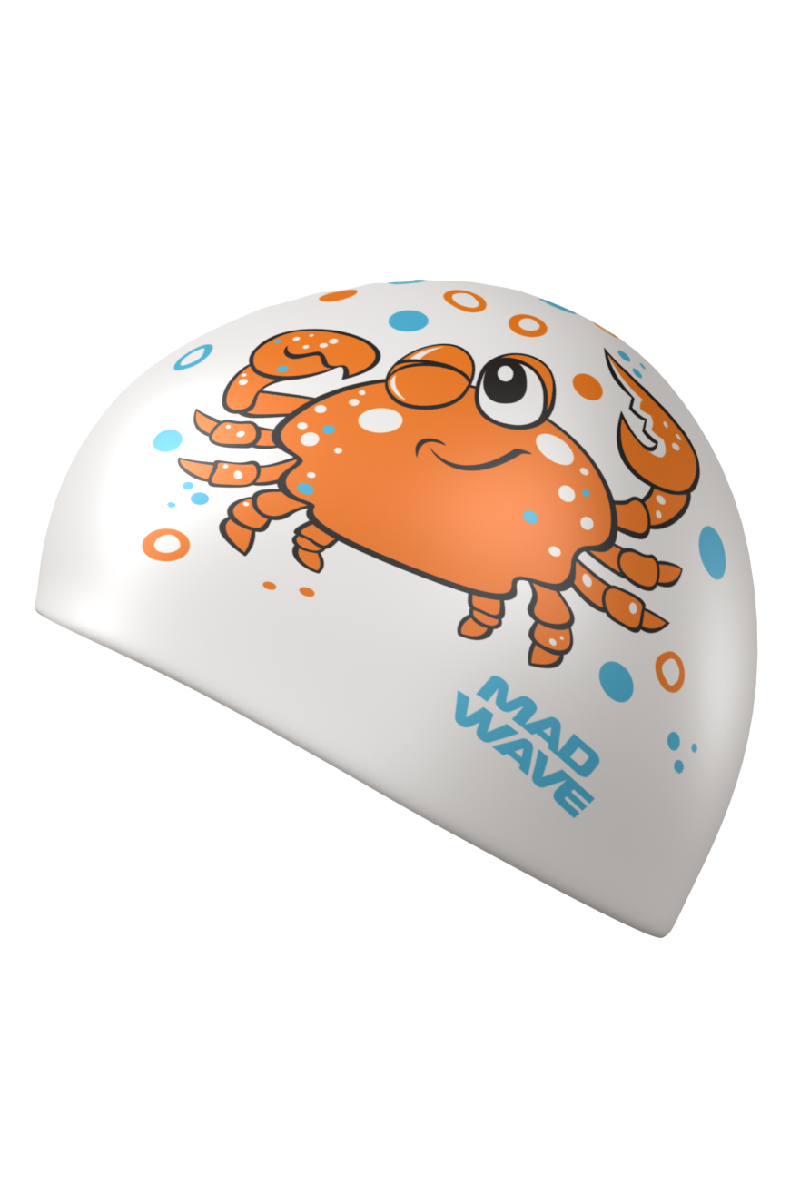 Шапочка для бассейна Mad Wave Crab M0574 06 0 00W - фото 3