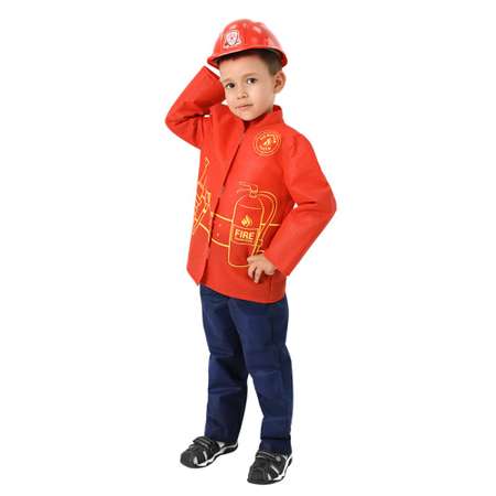 Костюм Пожарного МЧС Leader куртка штаны и каска