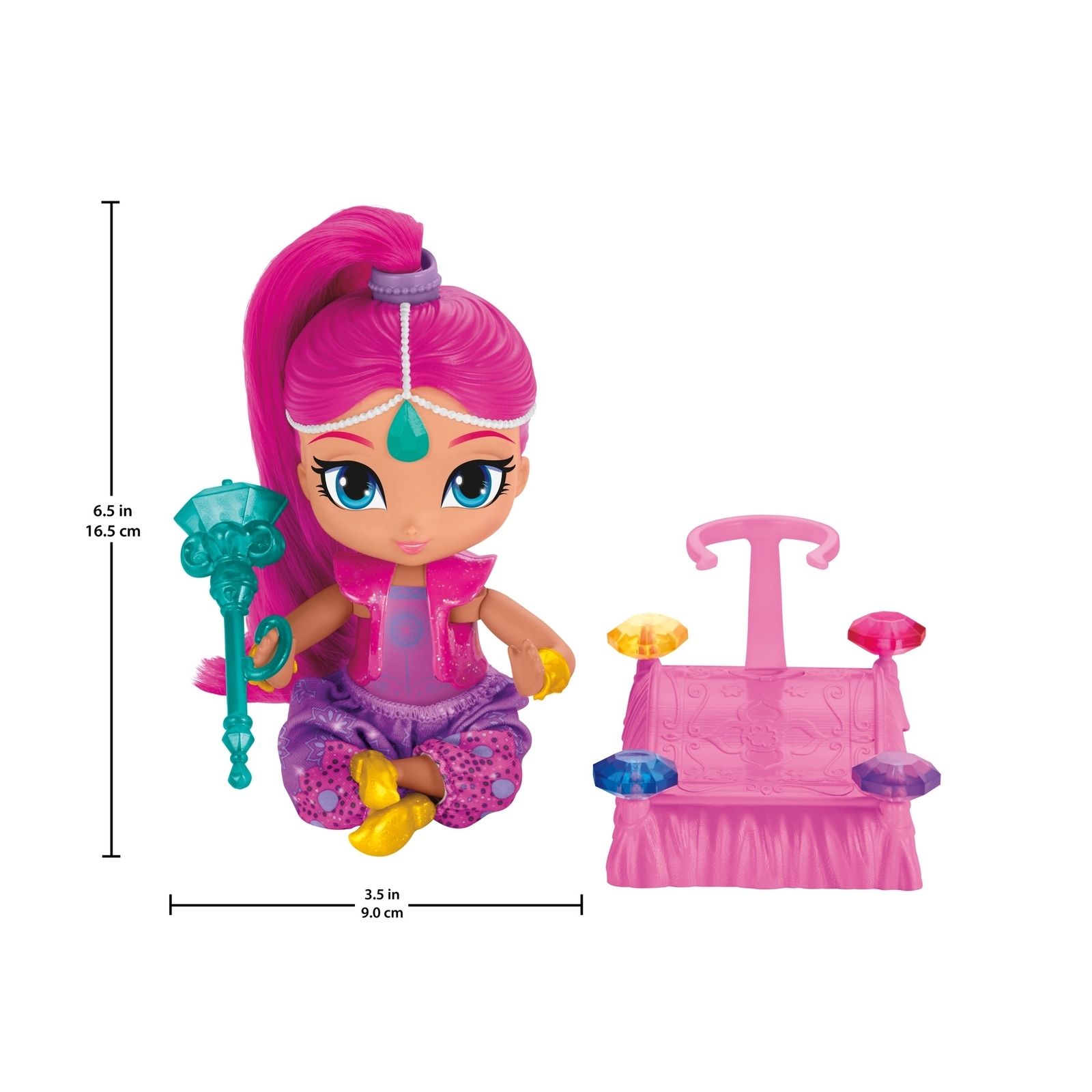 Фигурка Shimmer and Shine Джинн Шиммер FHN29 - фото 7