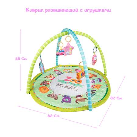 Развивающий коврик RIKI TIKI BK1820080006