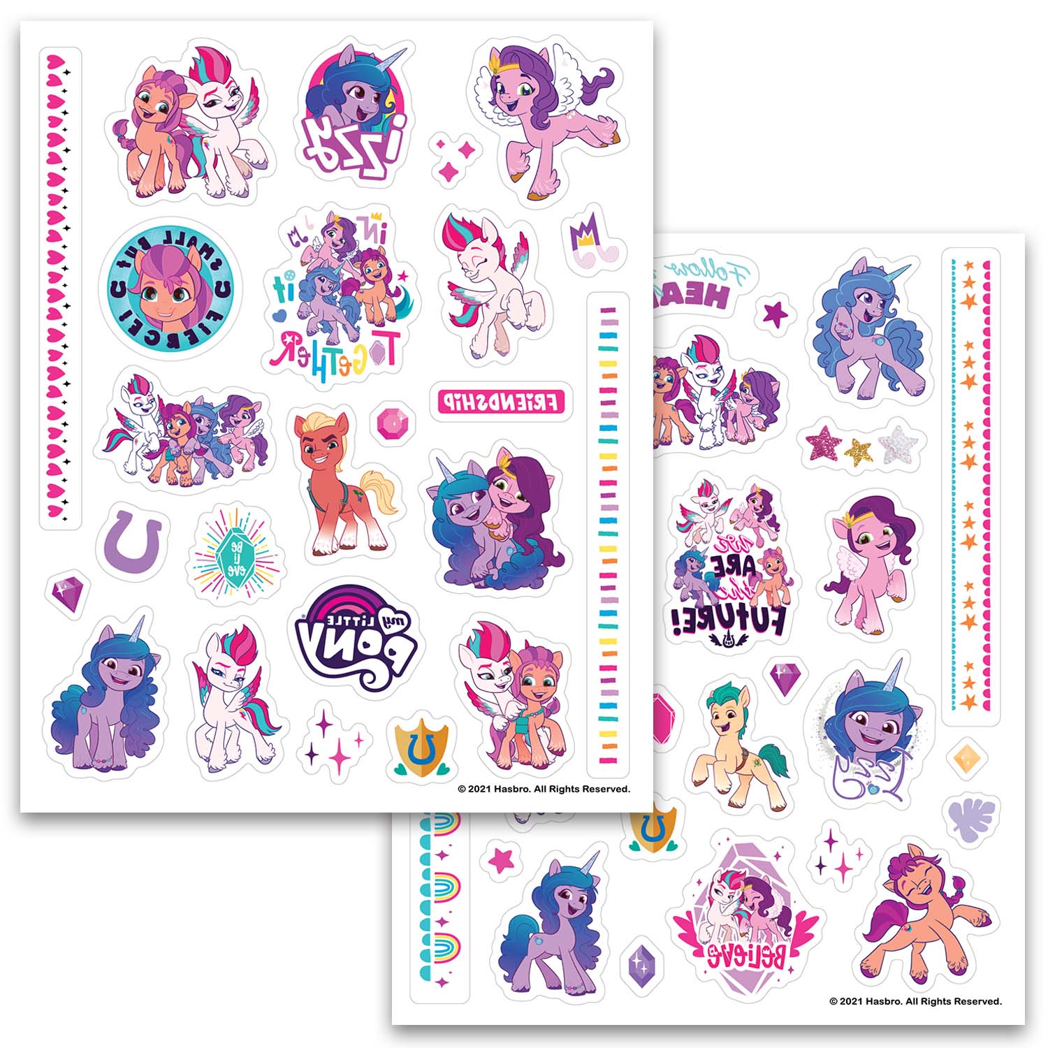 Наклейки-татуировки ND PLAY My Little Pony Дизайн 2 2л 297916 - фото 2